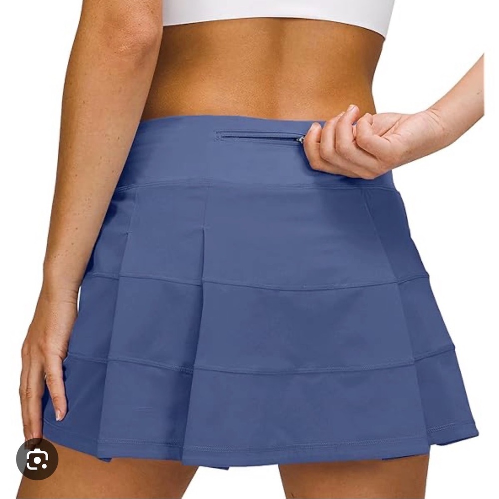 Lululemon Pace Rival Mid Rise Skirt Long